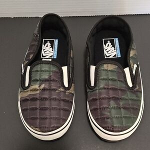Vans Kids Camouflage Slip-On Shoes